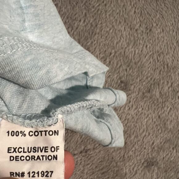 johnnie-O Shirt Mens Medium Heathered Blue Dale Pocket Tee Short Sleeve JMST2870 - Picture 5 of 8